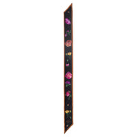 PRADA Fabric Silk Scarves Women's Black