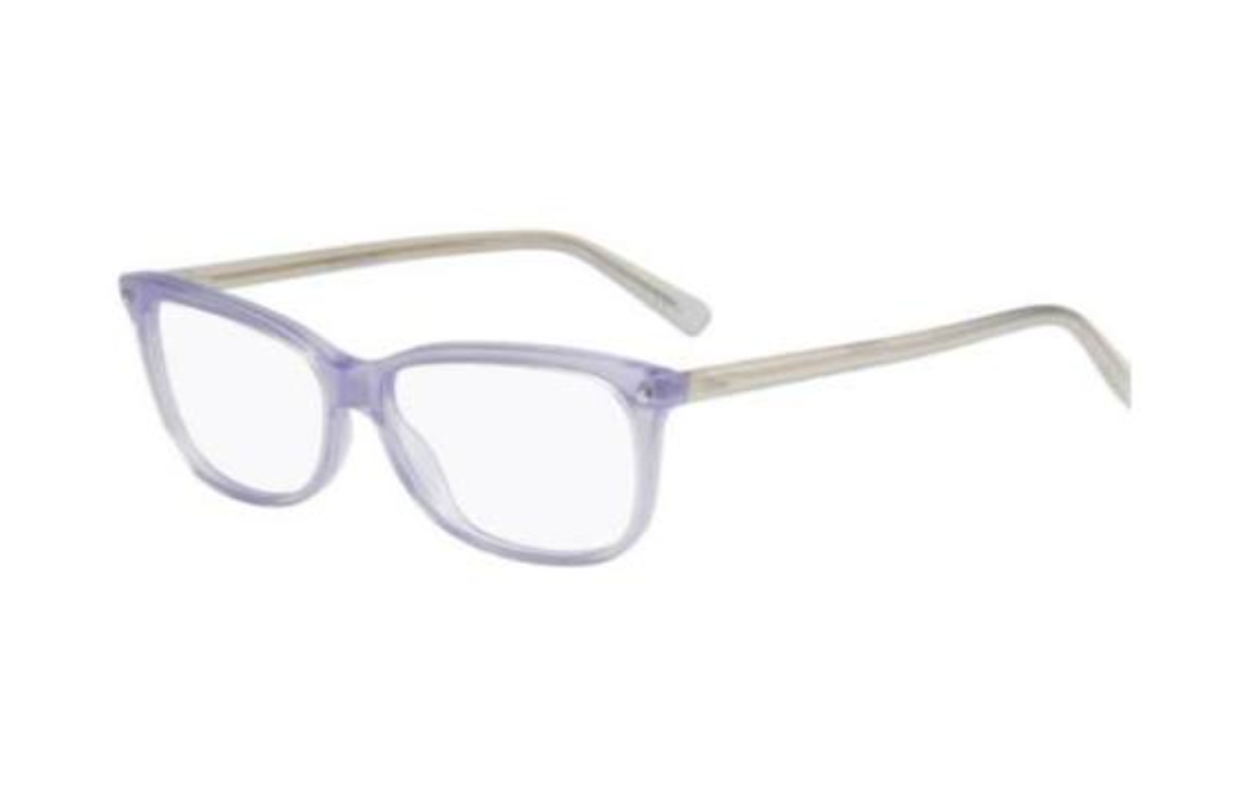 DIOR - Rectangular Eyeglass Frames Women's Purple