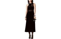 CHANEL FW22 Sleeveless Dress Women's Black
