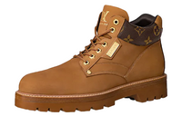 LOUIS VUITTON Oberkampf Ankle Boot Ankle-Length Martin Boot Men's Brown