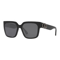 DIOR Acetate Irregular Shape Sunglasses Women's Black