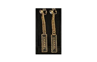CHANEL Earrings Women's Gold