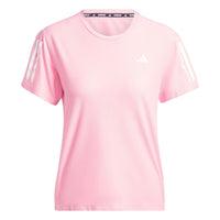 (WMNS) adidas Own The Run T-Shirt Asia Sizing 'Pink' IV5488