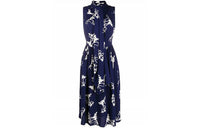 PRADA SS20 Sleeveless Dress Women's Blue