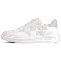 LOUIS VUITTON Low-Top Skateboard Shoes Men's White Gray