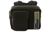 PRADA Nylon Fabric Backpack Unisex Black
