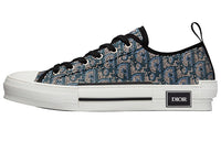DIOR B23 Skateboard Shoes Men Low Top Blue, Beige