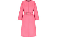 DIOR V Neck Belted Coat