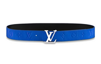 LOUIS VUITTON 40MM Reversible Belt Lv Initials Taurillon Illusion