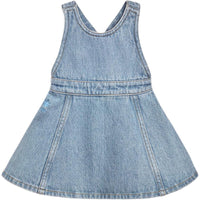 DIOR Dress Pinafore Dress Light Blue Infant And Toddler