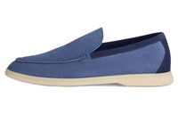 Loro Piana Summer Walk Loafers Men's Blue