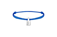 LOUIS VUITTON Sterling Silver Polyester Bracelets Women's Blue