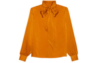 SAINT LAURENT Shirts Women's Brown Yellow