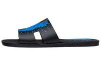 HERMES Stylish Sandals Men's Electric Blue