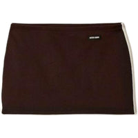 MIU MIU SS25 Casual Short Skirts Women's Dark Brown