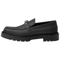 HERMES Lcone Loafers Women's Black