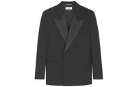 SAINT LAURENT Buttoned Double-Breasted Blazer