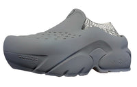 LOUIS VUITTON Shark Wrap-toe Slippers Men's Gray