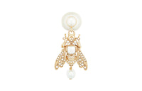 DIOR Metal Earrings Women's Gold