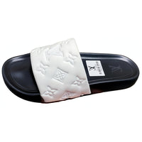 LOUIS VUITTON Slide Slippers Women's White