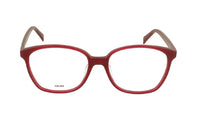 CELINE Acetate Cat Eye Eyeglass Frames Women's Red