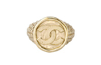 CHANEL Rings Unisex Gold