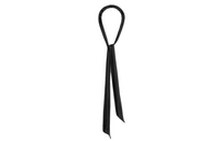 CELINE Silk Scarves Women's Black