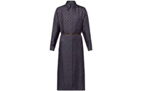 LOUIS VUITTON Inverted Mahina Monogram Shirt Dress