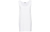 MIU MIU FW23 Sleeveless Dress Women's White