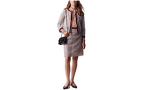 CHANEL Jackets Women's Silver