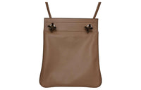HERMES Aline Calfskin Crossbody Bag Mini Women's Milk Tea Beige