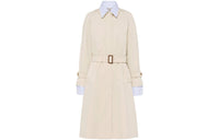 MIU MIU Trench Coat Women's Khaki