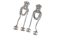 CHANEL Earrings Women's Gold