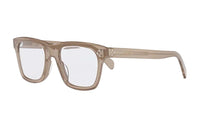 CELINE Acetate Square Eyeglass Frames Men's Brown