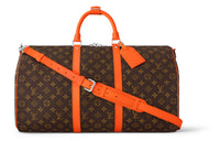 LOUIS VUITTON Keepall Bandouliere 50 Colormania Orange