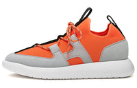 HERMES Duel Low-Top Casual Shoes Women's Saturn Orange