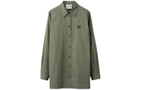 MIU MIU Poplin Shirt Shirt Women's Green