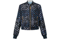 LOUIS VUITTON Reversible Map Print Bomber Jacket