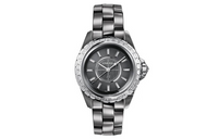 CHANEL J12 Wrist Watch Quartz Movement Ceramic Strap 38mm Gray Dial Women's