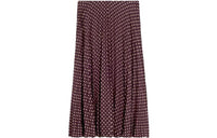 CELINE Casual Long Skirts Women's Burgundy