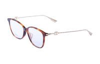 DIOR Acetate Butterfly Eyeglass Frames Women's Tortoiseshell