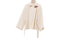 HERMES Jackets Coats Women's White