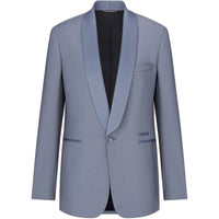 DIOR FW24 Business Suits Coats Men's Blue Gray