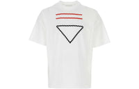 PRADA Logo-embroidered T-shirt