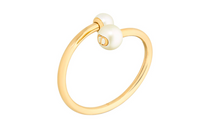 DIOR Metal Resin Bangles Women's Gold
