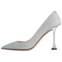 LOUIS VUITTON Blossom High Heels 9.5cm Women's Silver