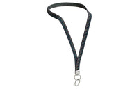 HERMES Keychains Men's Black Cyan