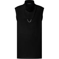 LOUIS VUITTON High Neck Shoulder T-Shirt