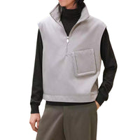 HERMES FW24 Vest Men's Pyrite Stone Color