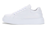 PRADA Low Top Skateboard Shoes Women's White